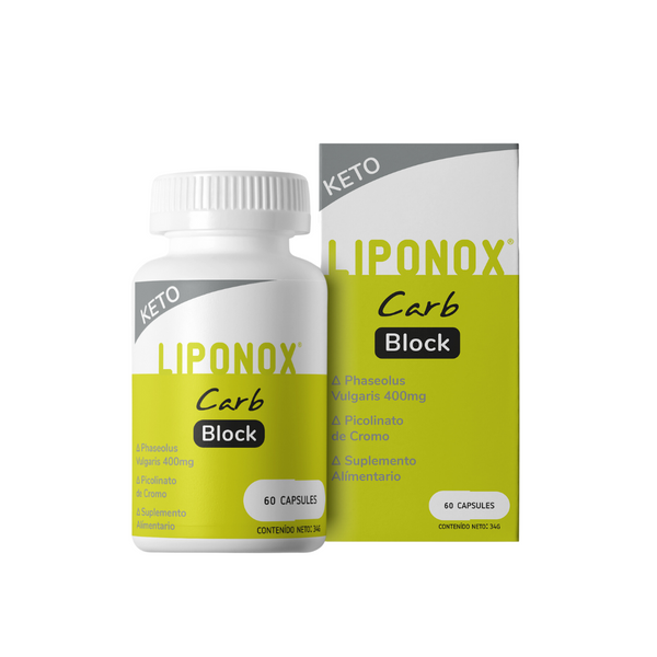 Liponox Carb Block / Bloqueador de Carbohidratos - Oferta Secreta